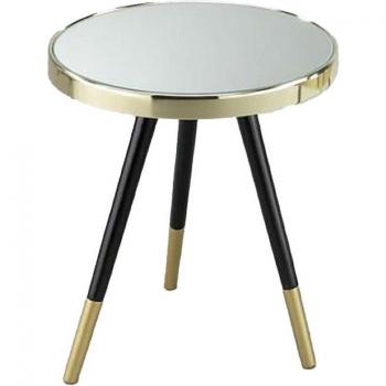 Table d'appoint Dorée en Miroir DKD Home Decor