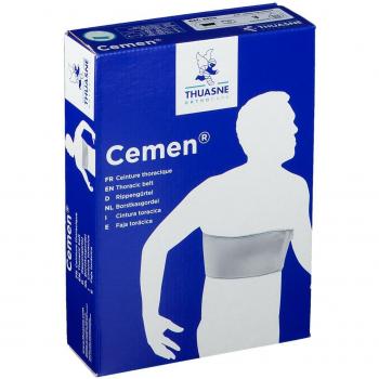 Cemen Ceinture de maintien thoracique pour femmes, couleur blanche T3