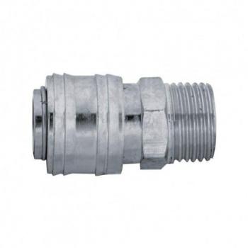 Accessoire DEDRA raccord rapide 1/2 pour systèmes sous pression