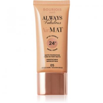 Bourjois Air Mat mattierende Gesichtscreme Farbton 05 Goldbeige 30 ml
