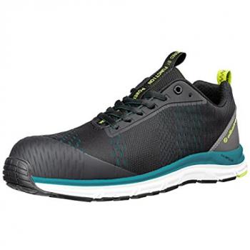 Scarpe di sicurezza basse Albatros AER55 Impulse S1P ESD HRO SRA Nero/Blu Taglia 45