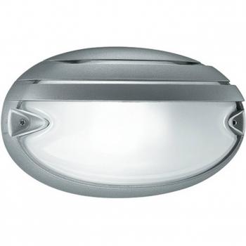 PERFORMANCE IN LIGHTING Plafoniera Prisma chip ovale con attacco E27 bianca IP55 005706
