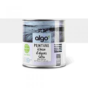 Peinture biodégradable décorative blanc albico finition satin 0,5L