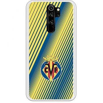 Fundas Oficiales de Villarreal CF: Redmi Note 8 Pro, Escudo y Rayas