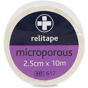 Reliance Medical Microporous Tape 2.5 cm Pack of 12