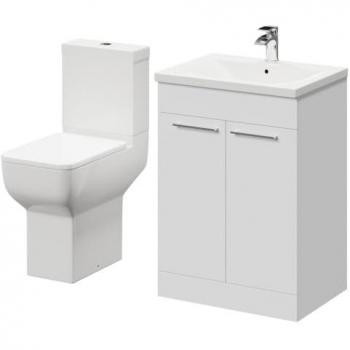 Alessio Floor Standing Vanity and Toilet Suite