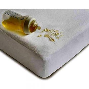 Niimo Draps Housse Cododo 2 pièces 100% Coton + 1 Alèse Protégé Matelas Imperméable Dimensions 50x83 (Jungle)