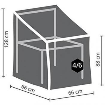 Copertura Esterno Sedia 66cm Antracite Perel