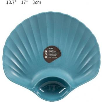 Assiette japonaise en PP pour snacks et desserts