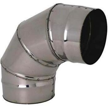 Coude 90° en galva D160