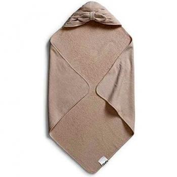 Elodie Details Kapuzenhandtuch für Baby aus 100% Oeko-Tex Baumwolle mit Schleife 80 x 80 cm