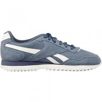 Reebok Royal Glide Ripple Men's Athletic Shoes Blue Slate/White Size 7