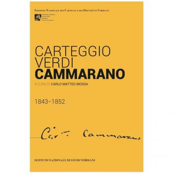 Carteggio Verdi-Cammarano 1843-1852