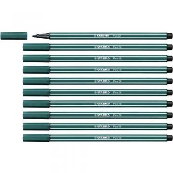 Stabilo Aquacolor feutres verts et bleus, lot de dix