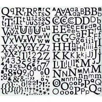 Alphabet Stickers Pailleté