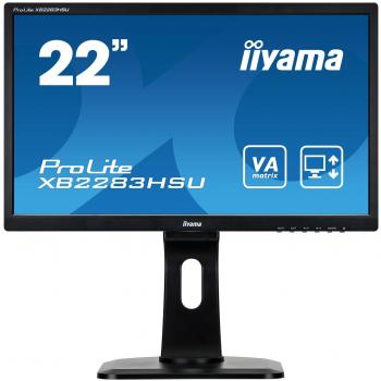 Iiyama XB2283HSU-B1DP 22 ProLite VA HD Height Adjustable LED Monitor