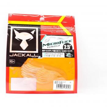 Nalucă Jackall Micro Flick 2,5 inchi Trasparente Magico (5343)