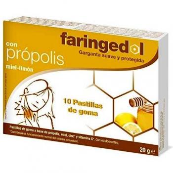 Faringedol Propolis Honey Lemon Lozenges