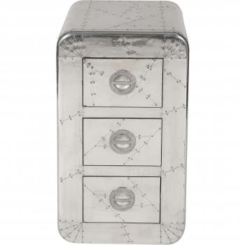 SIT-Möbel Airman 1711-21 silberne Kommode