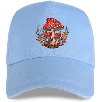 Gorra de béisbol ecológica de algodón 100% con seta salvaje para mujer
