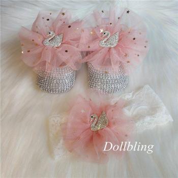 Diamond Lace Infant Shoes