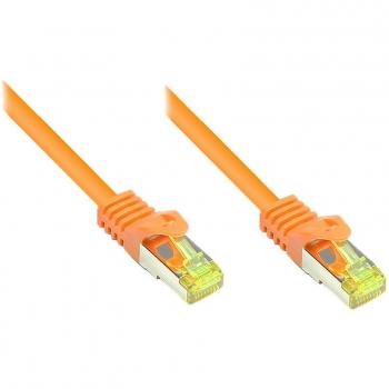 GOOD CONNECTIONS 0.5m Cat.7 Ethernet Patch Cable, Orange
