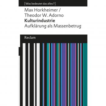 Horkheimer, Max: Kulturindustrie