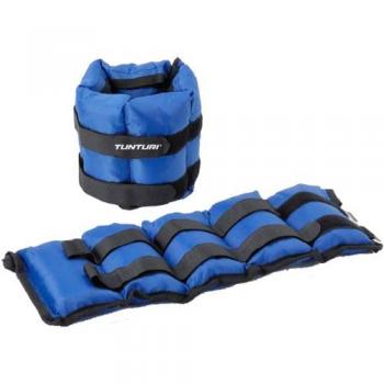Tunturi 2.25 kg Blue Dynamic Ankle‑Wrist Loaders