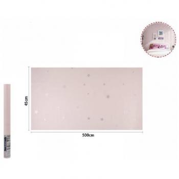 Rollo Pellicola Constellazione Rosa 5 m x 45 cm
