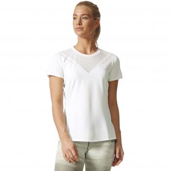 Tee-shirt adidas Élégance Femme Blanc