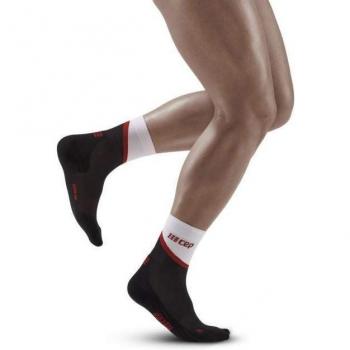 CEP Compression Chevron Wadenlange Kompressionsstrümpfe Herren Schwarz Größe 3