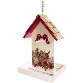 Garden Bazaar HB-9078P7S Raspberry Bird Feeder