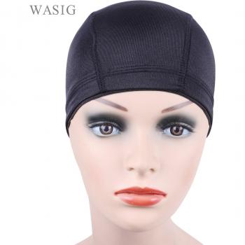 Perruque Bonnet Set : filet sans colle, dôme élastique – 12x