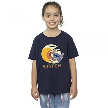 Girls' Lilo & Stitch Ocean Splash Top