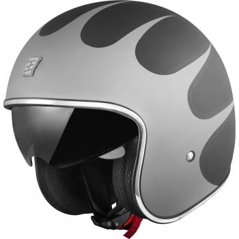 Gilet de protection Bogotto V537 Noir Argent Casque Jet – S