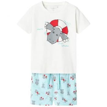 ZUMUS 116 Kinder-Bermuda-Shorts für Herren – Set aus T-Shirt und Shorts