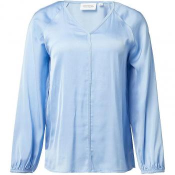 Comma Casual Identity Satinierte Bluse mit Raglanärmeln
