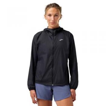 BROOKS Damen Laufjacke Canopy 2.0 Schwarz Größe M