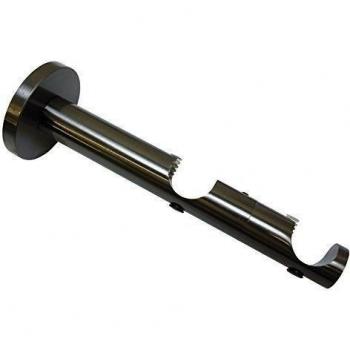 Gardinia Chicago Wandträger offen, verstellbar für Ø 20 mm Stangen, 2-läufig