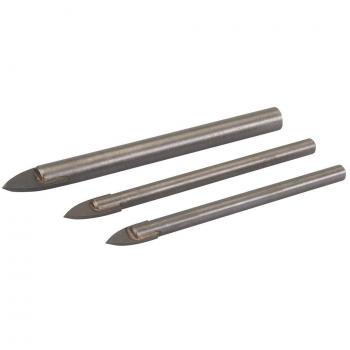 Set de forets pour carrelage et verre 3 pièces