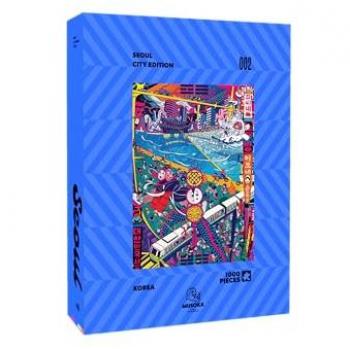 Séoul City Puzzle 1000 pièces – Musoka Studio