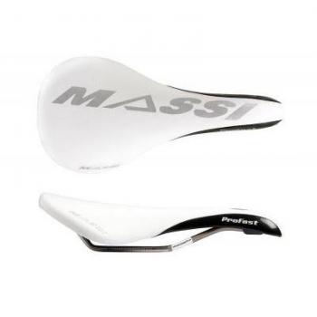 Massi ProFast Carbon Titanium Saddle White 136 mm for Men