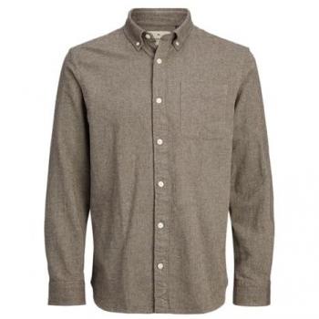 Jack & Jones Camicia Beigio Regolare Fit Blubrook 12282353