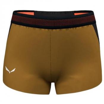 Pantaloni corti Salewa Pedroc 2 Durastretch giallo nero donna