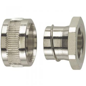 Chiusura Finale Metallo M20 13 mm Piatto PCS16-PC 1 pz