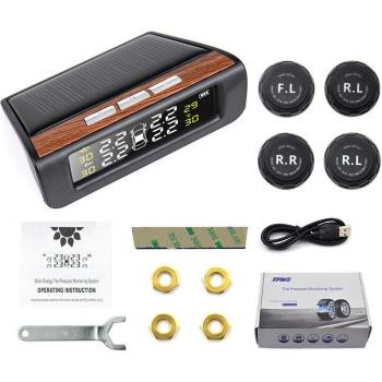 Sistema de monitoreo de presión de neumáticos para motos