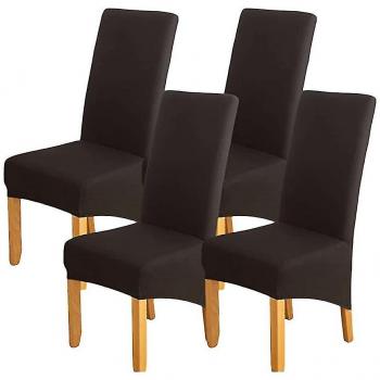 Cubiertas de respaldo alto para sillas de comedor