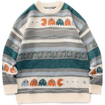 LAPPSTER Japanischer Stil Winterpullover