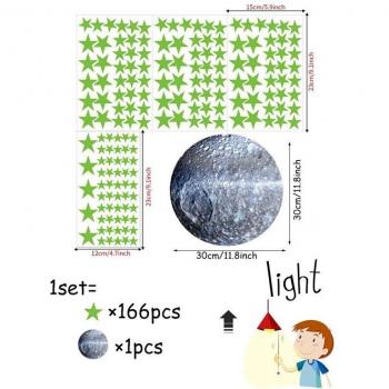 Papel Tapiz Luminosa DIY para Habitaciones Infantiles