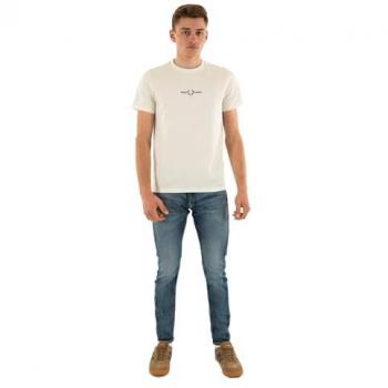 Faded Beige Fred Perry Cotton Top